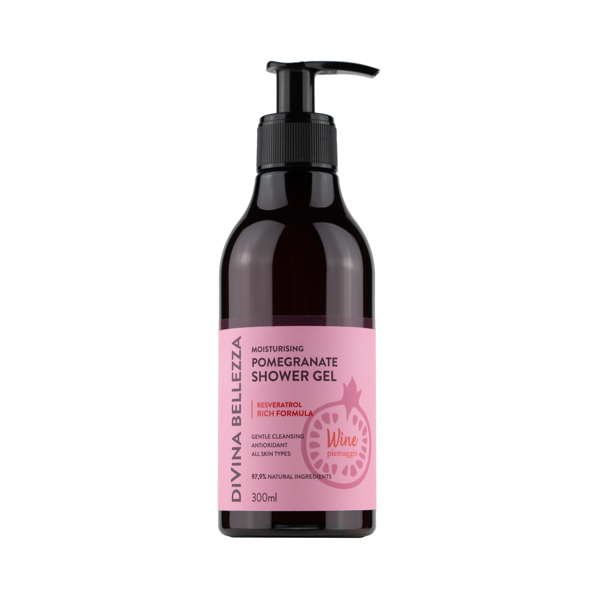 Увлажняющий гранатовый гель для душа