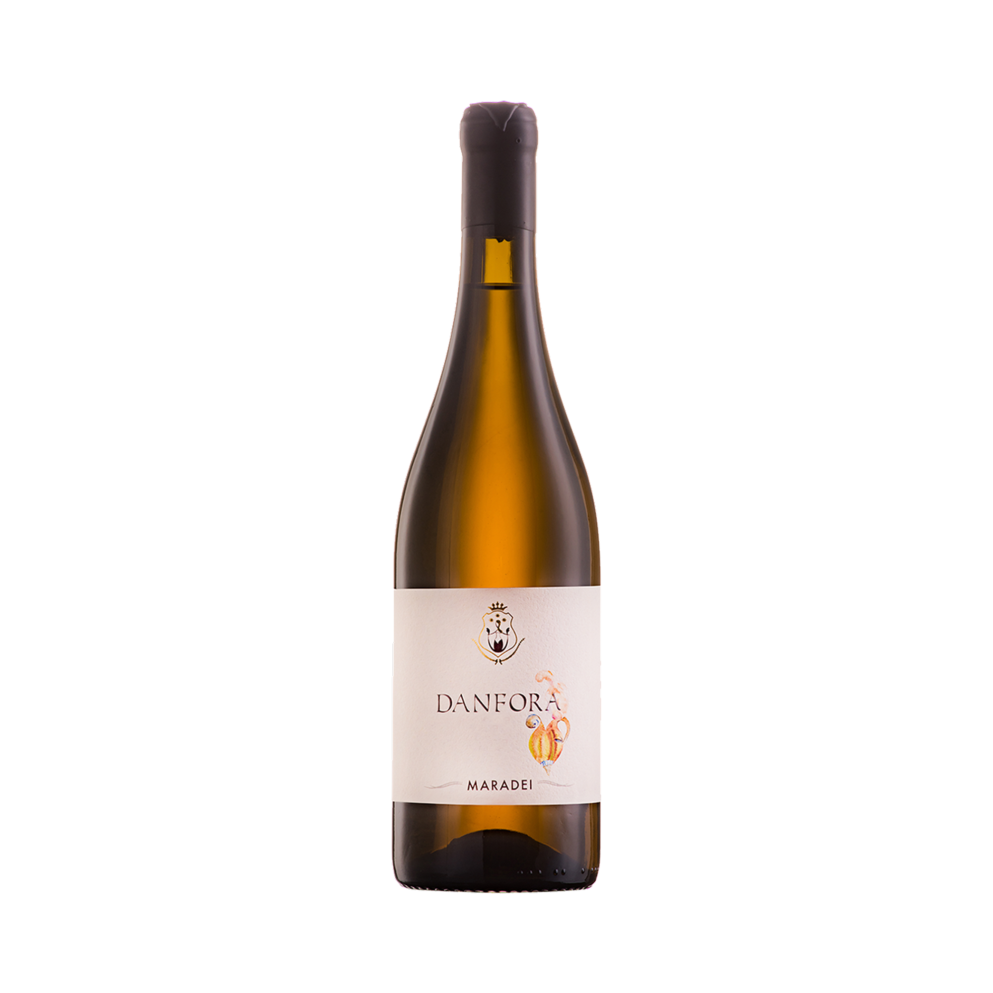 Maradei DANFORA Bianco Calabria IGP 
(Guarnaccia Bianca 80%, Malvasia Bianca 20%
